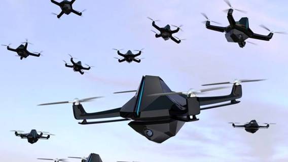 Китай тестирует рой «дронов-смертников», которые запускаются с грузовика и вертолета