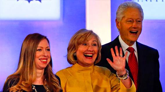 Клинтон рассказала, что во время визита вместе с Биллом в Москву забыла дочь в Кремле
