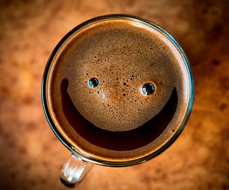 Кофе делает человека позитивнее
