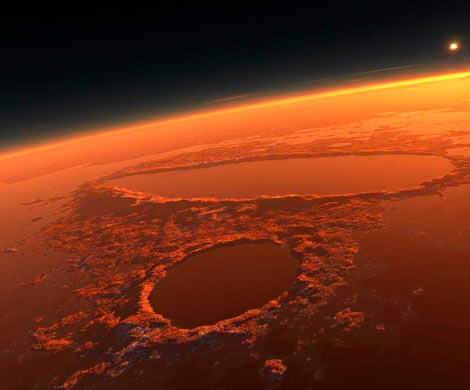 Красноту Марса связали исчезновением воды