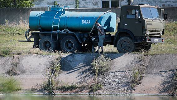 Крыму грозит полное обезвоживание Крыму грозит полное обезвоживание