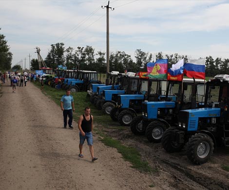Фермеры Кубани двинулись маршем на Москву