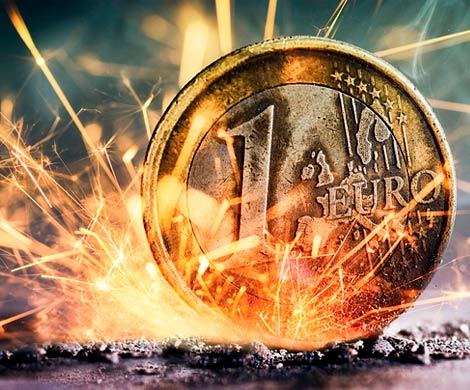 Евро взял высоту в 56 рублей