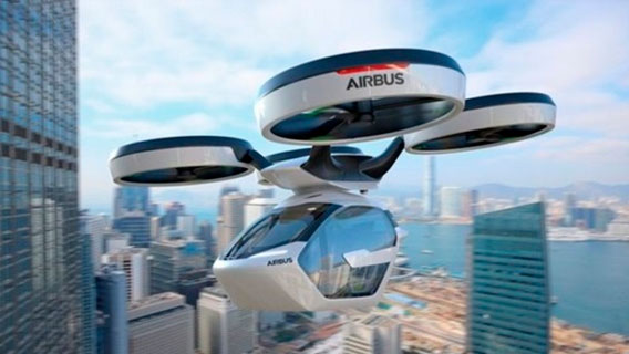 Летающее такси компании Airbus успешно прошло тестирование в конце 2019 года Летающее такси компании Airbus успешно прошло тестирование в конце 2019 года