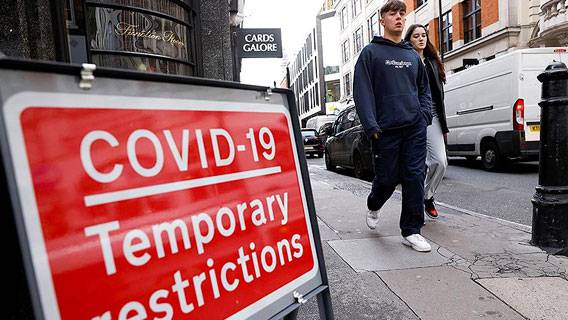 Лондон ужесточит коронавирусные ограничения, начиная с пятницы