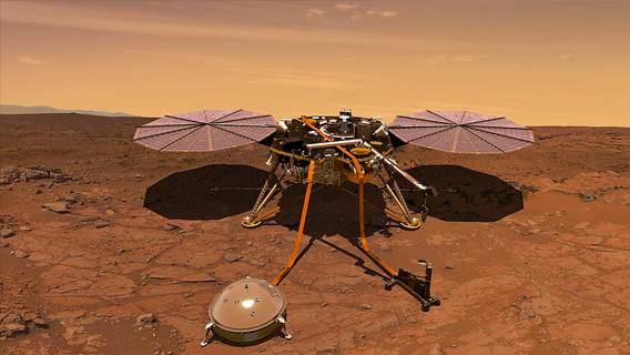 Марсоход НАСА InSight перестал выходить на связь после четырех лет работы