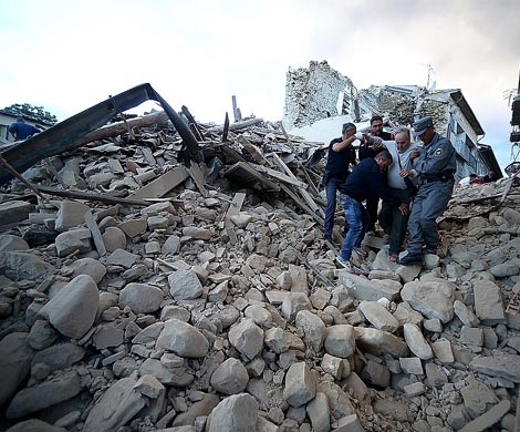МЧС РФ поможет Италии в ликвидации последствий землетрясений