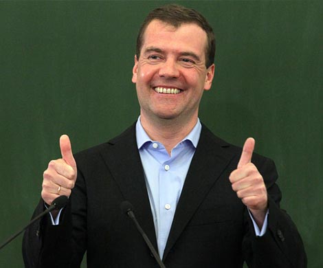 Медведев обещал продолжить курс на инновационное развитие экономики