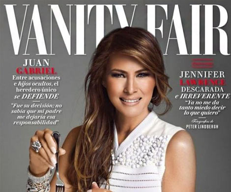 Мелания Трамп украсила обложку мексиканского Vanity Fair