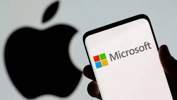 Microsoft обогнала Apple, став самой дорогой компанией в мире Microsoft обогнала Apple, став самой дорогой компанией в мире