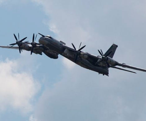 Минобороны опубликовало видео ударов Ту-95МС по объектам террористов в Сирии