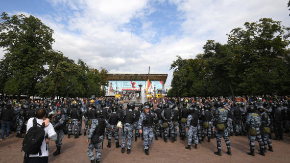 Москвичи против власти