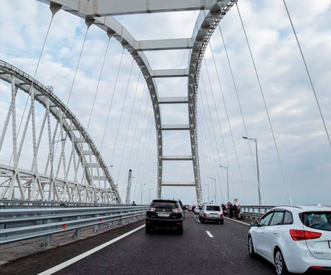 На Крымском мосту установлен новый рекорд превышения скорости