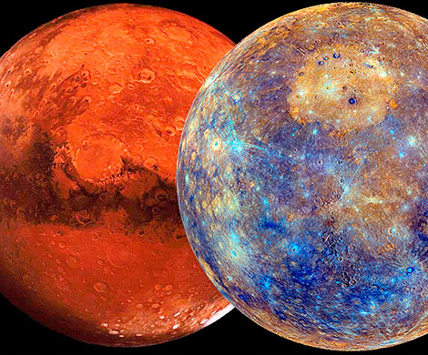 На Меркурии и Марсе тоже бывает зима