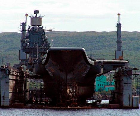 На ремонт "Адмирала Кузнецова" потратят 60 млрд. рублей