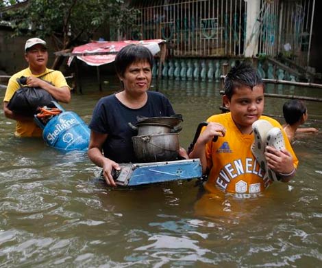 На юге Китая от наводнения пострадали более 1 млн человек