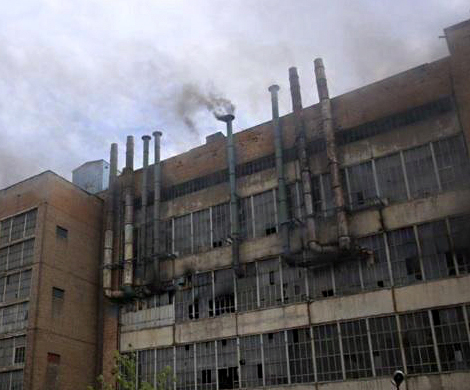 На заводе ЗИЛ в Москве произошел пожар‍