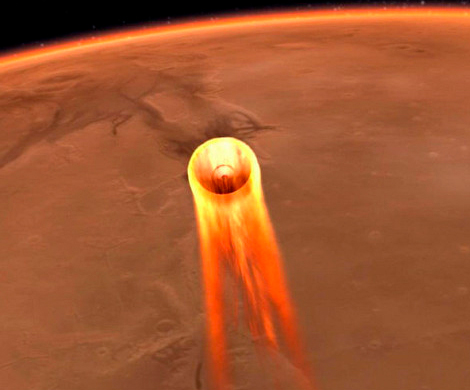 НАСА представило видео приземления миссии на Марс