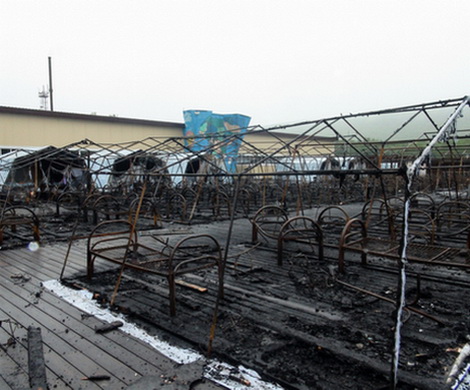 Названа причина пожара в детском лагере в Хабаровском крае