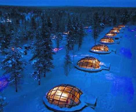 Зимняя сказка: Названы лучшие ледяные отели в мире