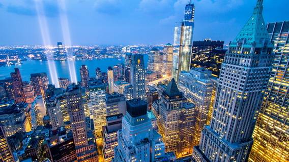 Небоскребы Нью-Йорка будут сокращать выбросы углекислого газа, чтобы ослабить изменение климата