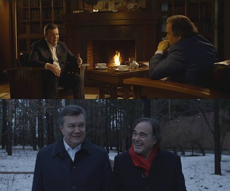 Оливер Стоун взял интервью у Януковича