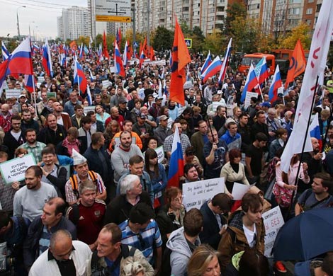 Оппозиционеры отказались митинговать в Марьино Оппозиционеры отказались митинговать в Марьино