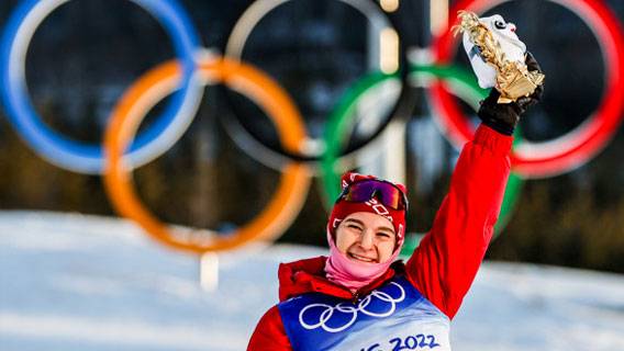 Пекин: серебро Непряевой в скиатлоне и бронза с золотым блеском в биатлонном миксте