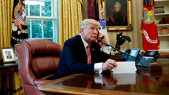 Переговоры Трампа с коллегами станут секретными Переговоры Трампа с коллегами станут секретными
