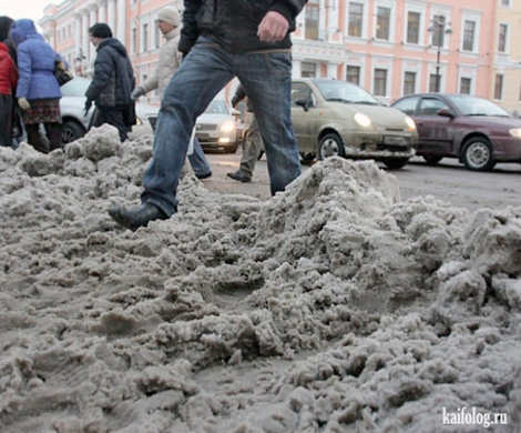 Почем в Москве снежные лужи?