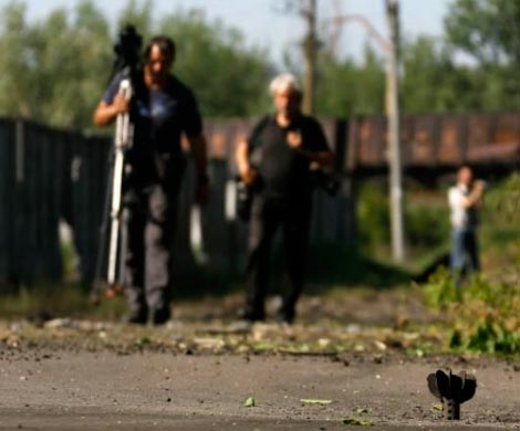 Под Луганском ранены журналисты РЕН ТВ