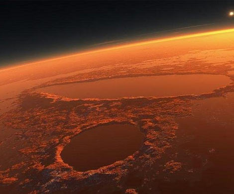 Появившееся над Марсом загадочное облако поставило ученых в тупик