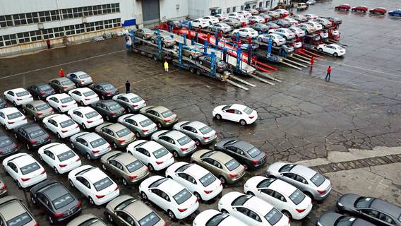 Продажи автомобилей в Китае достигли предпандемического уровня