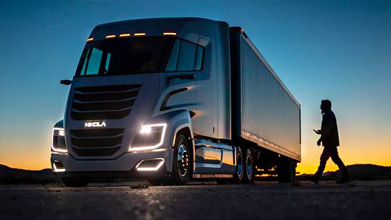 Производитель электромобилей Nikola хочет выйти на рынок с грузовиками на водородных топливных элементах