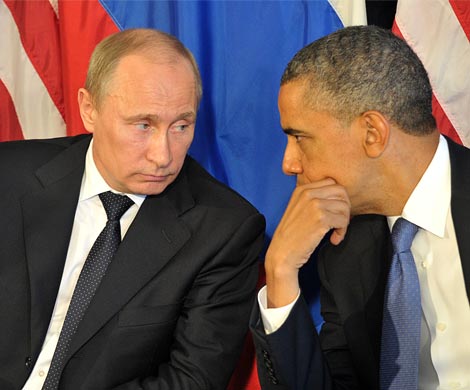 Путин и Обама обсудили ситуацию в Сирии и освобождение американца