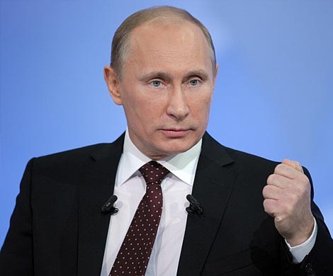 Путин опроверг участие России в борьбе с противниками Асада