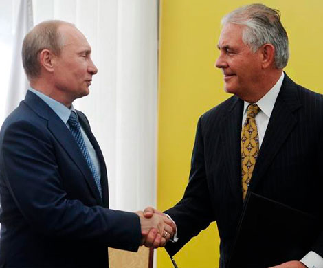 Путин с Тиллерсоном обсудили Сирию и отношения РФ с США