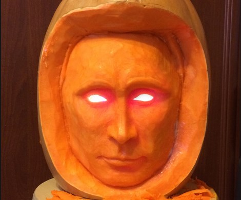 Путин в тыкве напугал соцсети