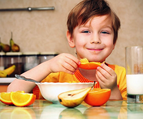 Рацион питания ребенка зависит от обеденного перерыва
