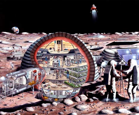 Роскосмос планирует создать лунную базу за 10 млрд рублей