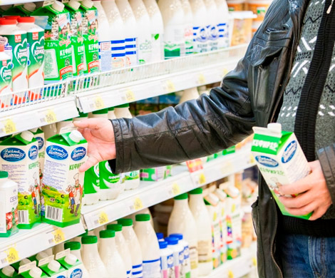 Роспотребнадзор отмечает снижение доли фальсификата на рынке молочной продукции