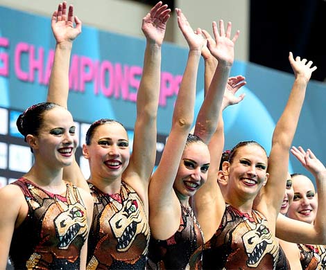 Российские спортсменки завоевали золото на чемпионате Европы по водным видам спорта