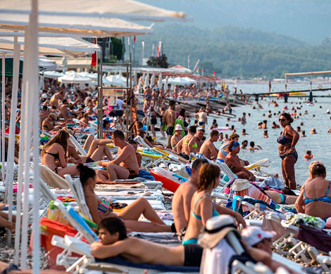 Российские туристы поставили рекорд по посещаемости в Турции