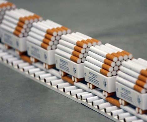 Российский рынок наводнили контрафактные сигареты
