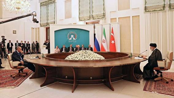 Россия, Турция и Иран заявили о совпадении позиций