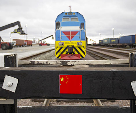 Россия запустит в Китай экспортный товарный поезд