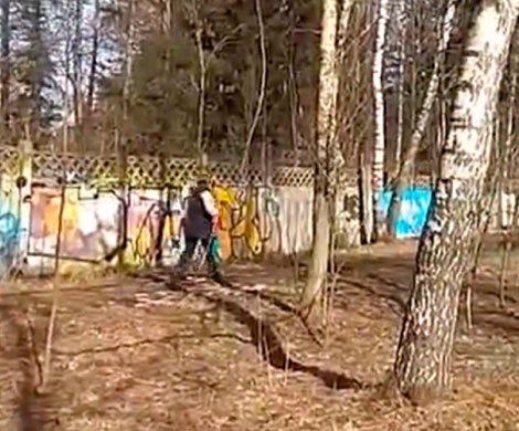 Ростовская пенсионерка, проехавшая на лыжах по грязи взорвала соцсети Ростовская пенсионерка, проехавшая на лыжах по грязи взорвала соцсети