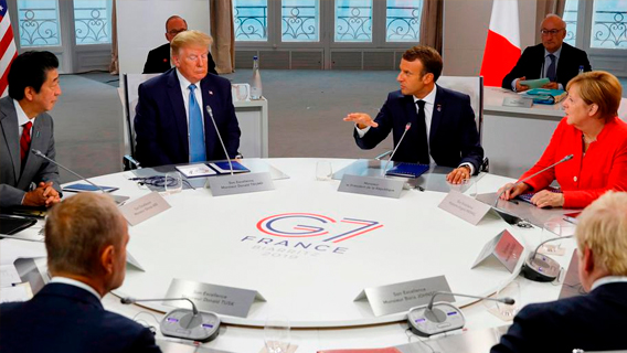 Саммит G7 в США отменяется в связи с коронавирусом. Вместо этого мировые лидеры проведут видеоконференцию Саммит G7 в США отменяется в связи с коронавирусом. Вместо этого мировые лидеры проведут видеоконференцию