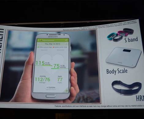 Компания Samsung презентовала отслеживающий состояние здоровья браслет Simband