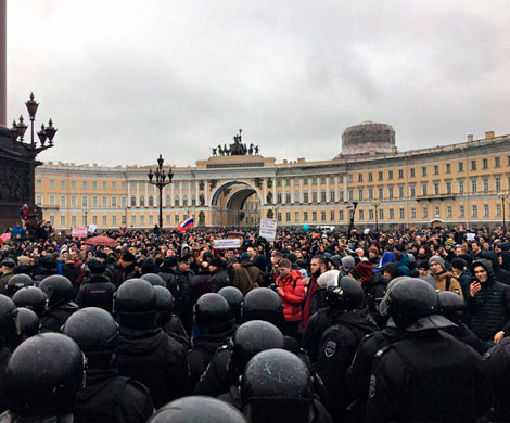 Санкт-Петербург стал лидером по числу протестов в России